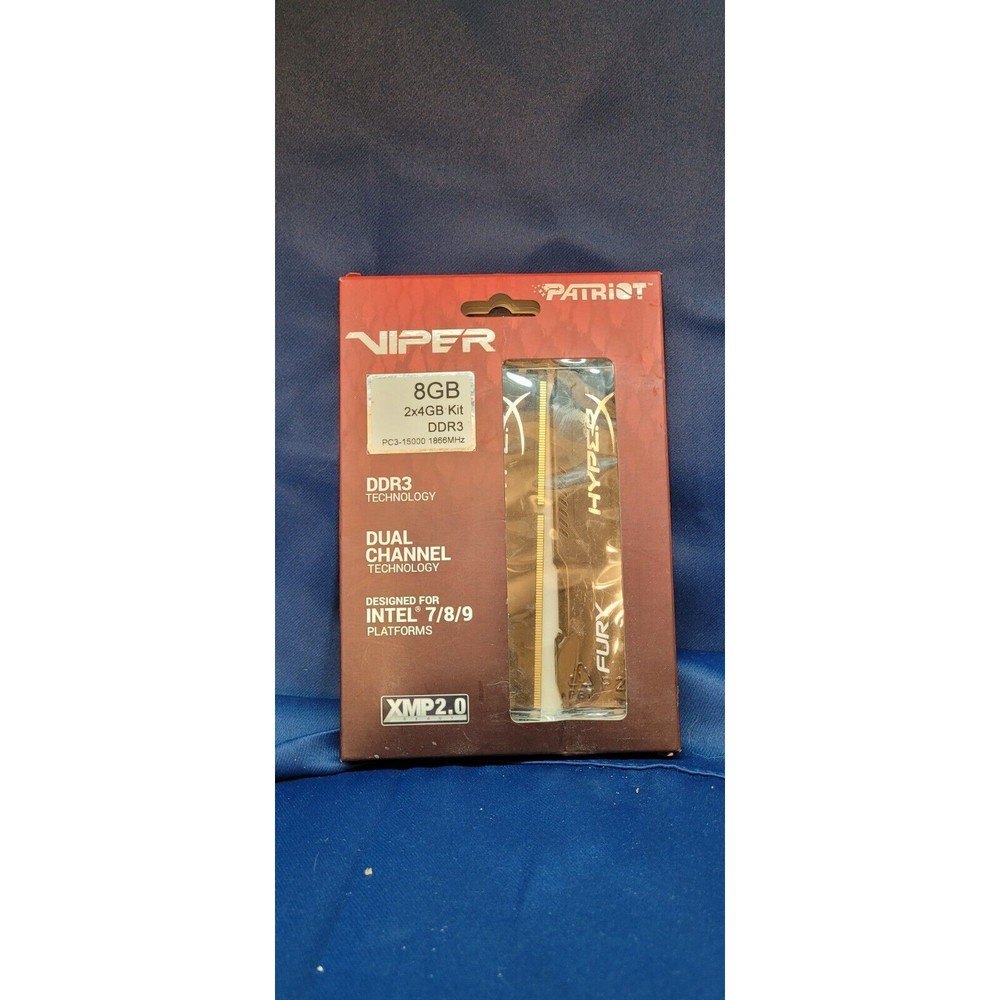 Patriot Viper 3 16GB (2 x 8GB) 240-Pin PC RAM DDR3 1866 (PC3 15000) Desktop Memo